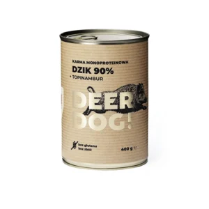 Deerdog-konserv-metssiga-400g