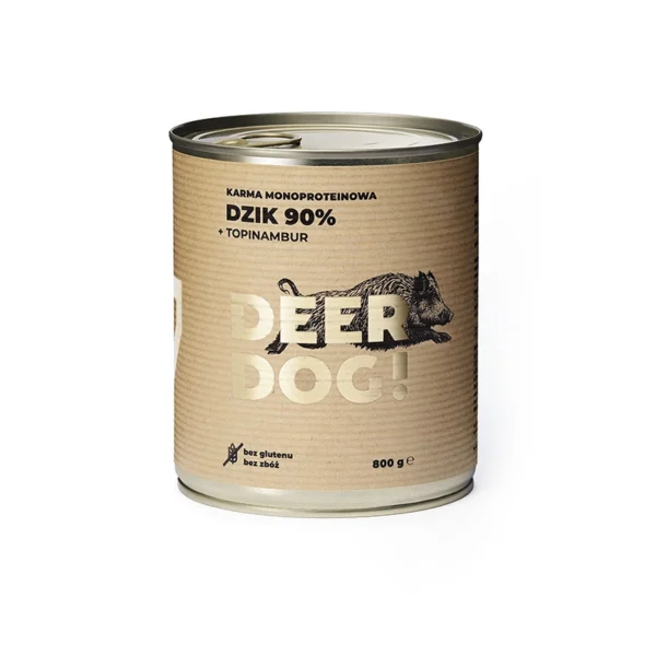 Deerdog-konserv-metssiga-800g