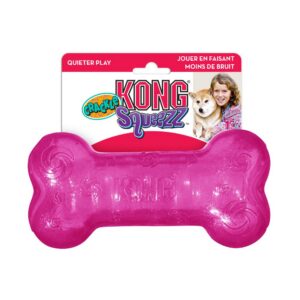KONG mänguasi koerale Squeezz Crackle Bone M