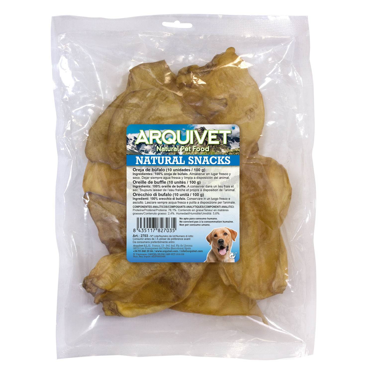 Arquivet pühvli kõrvad 10tk - Image 4