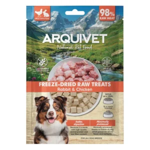 Külmkuivatatud koeramaiused küüliku- ja kanalihast 50g